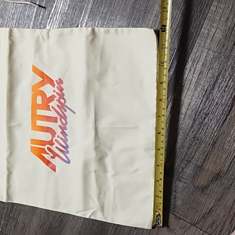 Cream Drawstring Bag - Picture 5 of 6